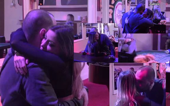 Zvezdan Slavnić pokušao da poljubi Miljanu Popović! (VIDEO)