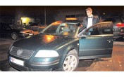 Andrija Marković častio sebe automobilom