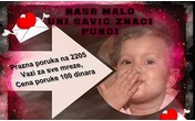Pomozimo maloj Uni Savić da prikupi 80.000 evra: Pošaljite SMS na 2205