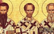 Sveta Tri Jerarha: Sveti Vasilije, Sveti Grigorije Bogoslov i Sveti Jovan Zlatousti!